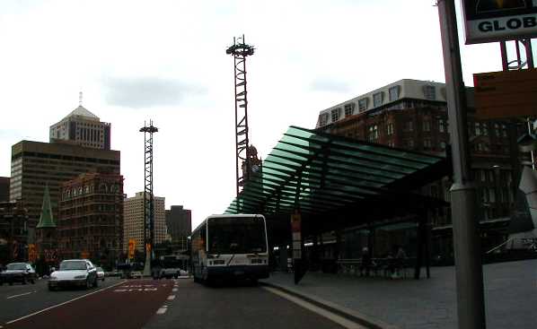 STA Scania L113CRB Ansair Orana at Sydney Central Station